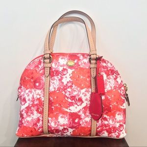 Coach Floral Domed Bag